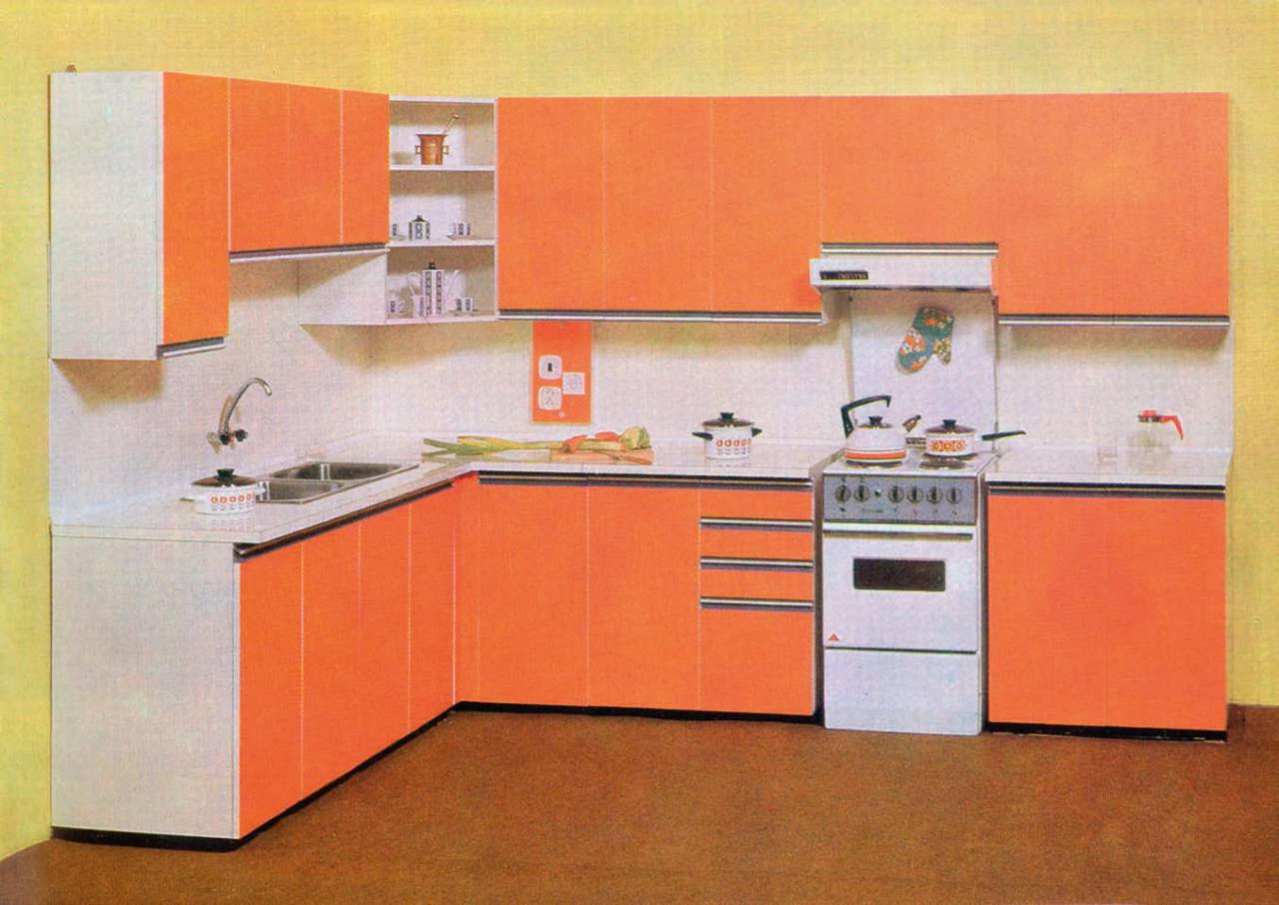 Kuchyňská linka Astra z roku 1975