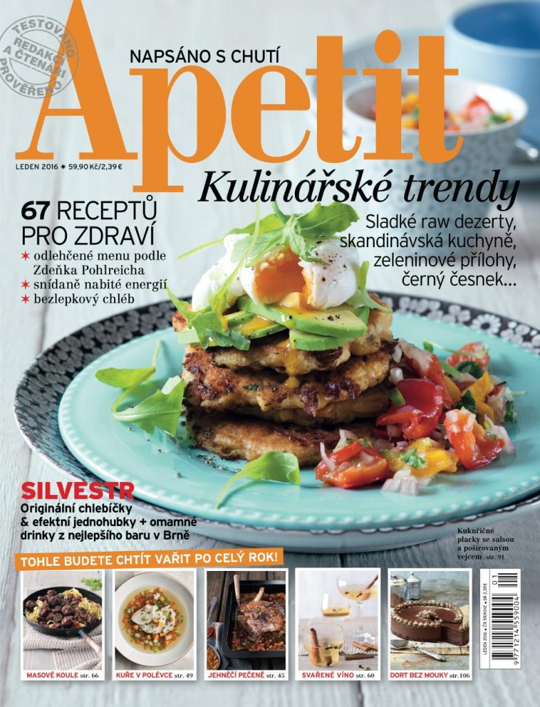 Apetit Časopis Apetit, vydání 01/2016