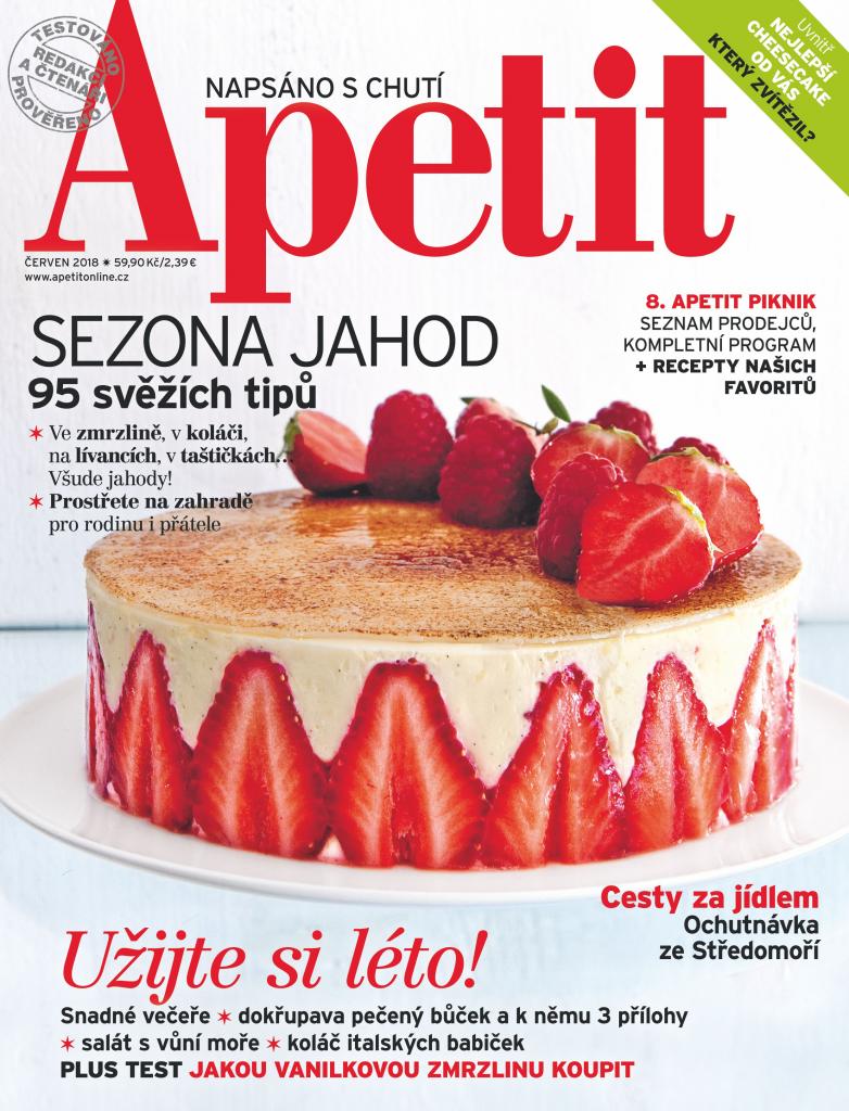 Apetit Časopis Apetit, vydání  06/2018