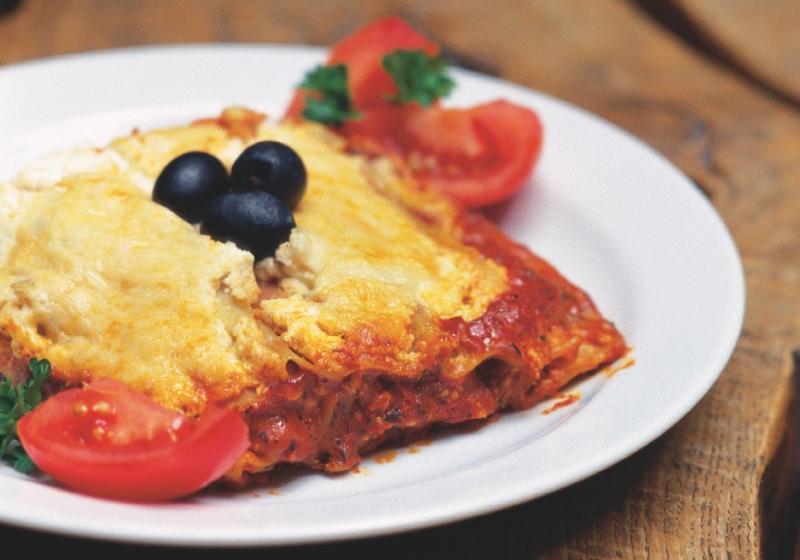 Italské lasagne bez masa