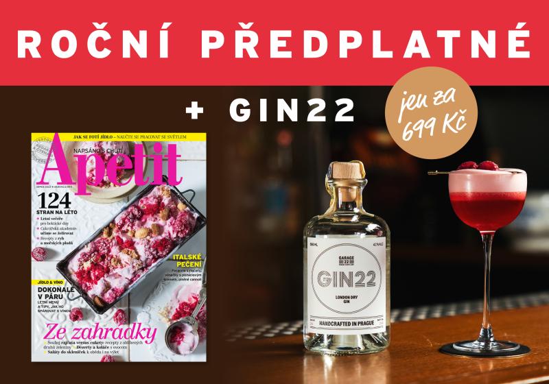Proč si objednat roční předplatné časopisu Apetit s jedním z nejlepších ginů na světě?