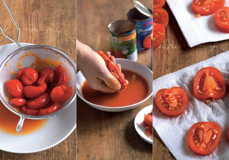 Rajčata na rajčatové základy
