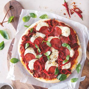Pizza z pánve podle Jamieho Olivera