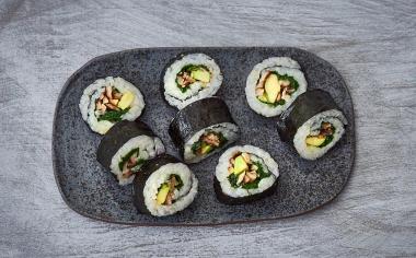 Vegetariánské sushi rolky 