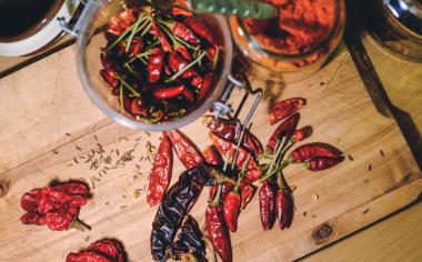 Jak sušit chilli papričky