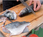 Bouillabaisse - příprava ryby