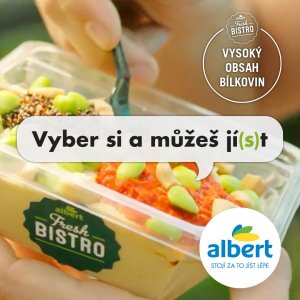 Albert Fresh Bistro, saláty, komerční prezentace, foto: archiv inzerenta