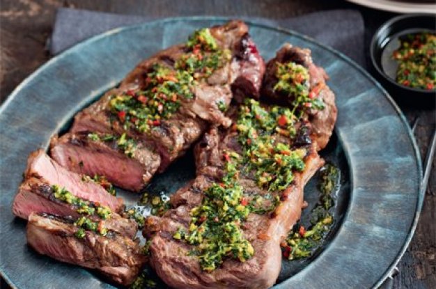 Steak s argentinským pestem