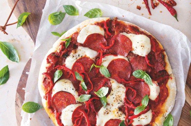 Pizza z pánve podle Jamieho Olivera