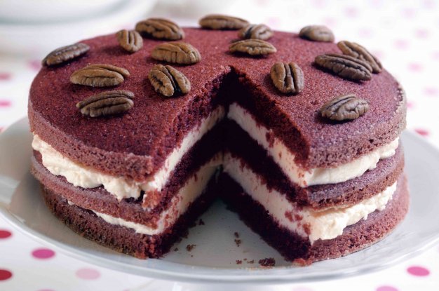 Southern red velvet cake