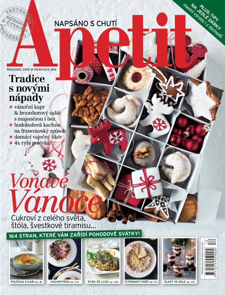 Apetit Časopis Apetit, vydání 12/2015