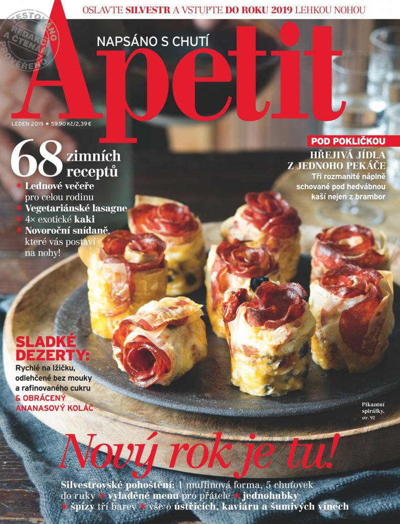 Apetit Časopis Apetit, vydání  01/2019