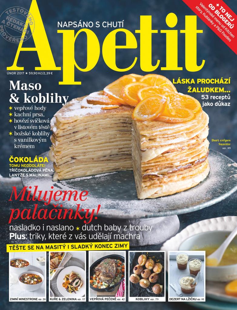 Apetit Časopis Apetit, vydání 02/2017