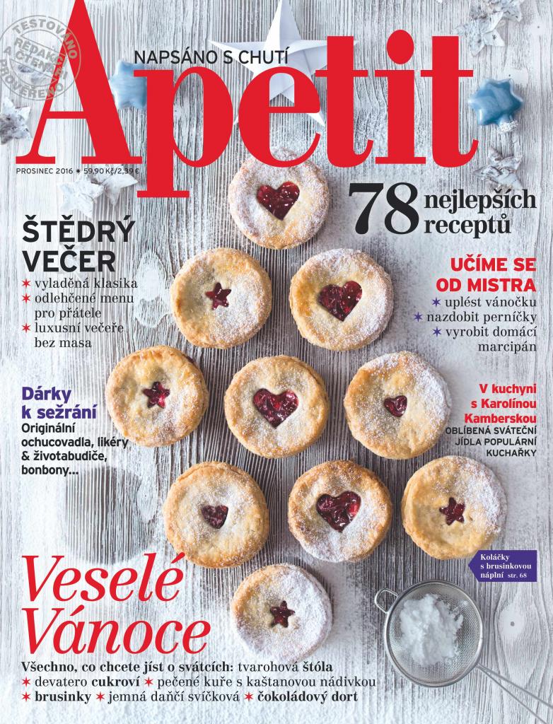 Apetit Časopis Apetit, vydání 12/2016