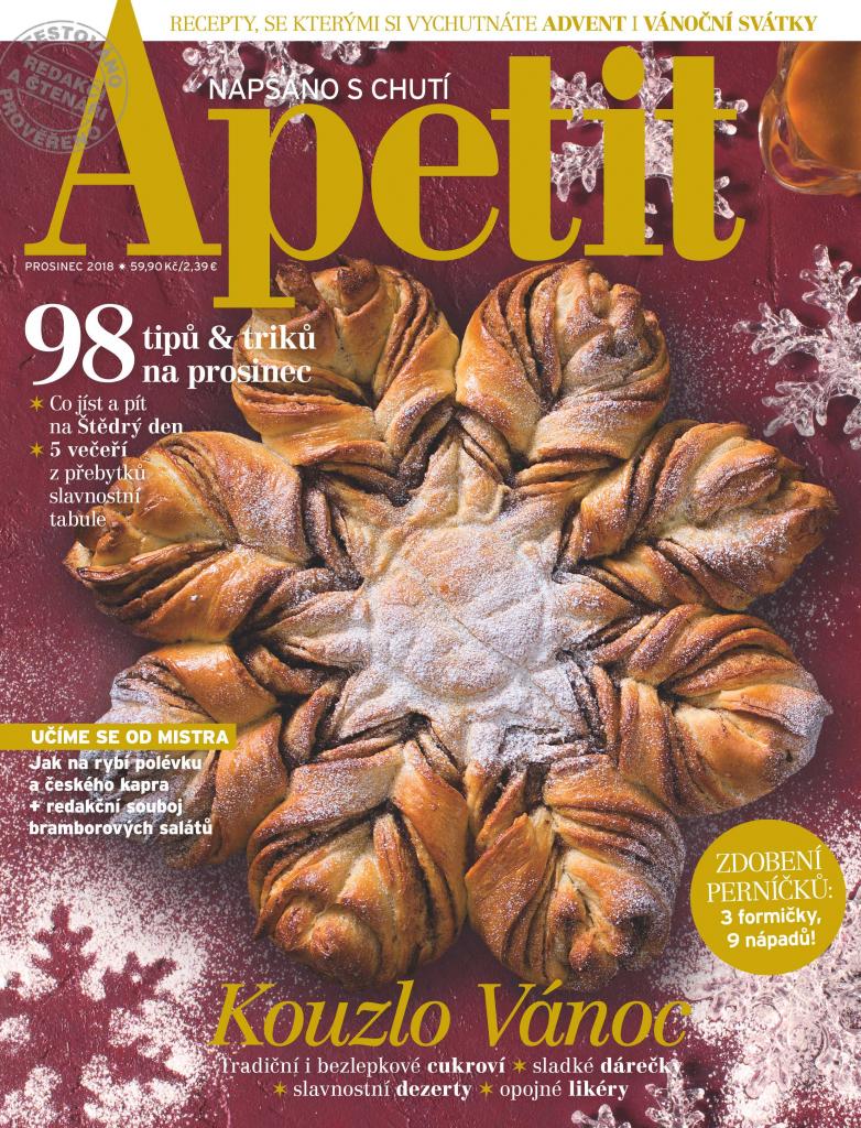 Apetit Časopis Apetit, vydání 12/2018