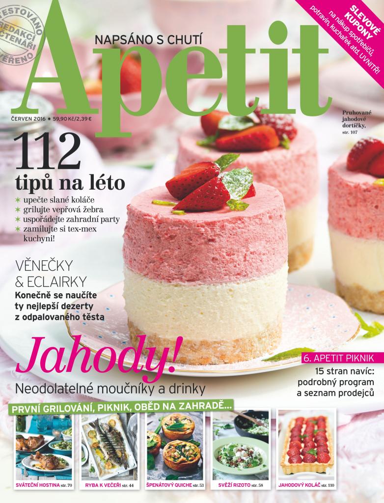 Apetit Časopis Apetit, vydání 06/2016