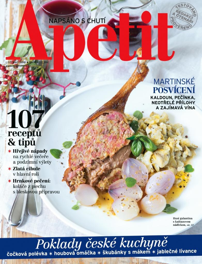 Apetit Časopis Apetit, vydání 11/2018