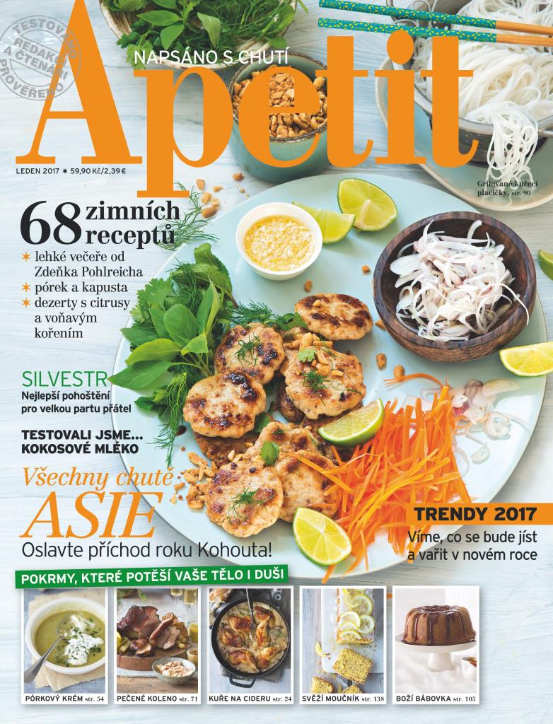 Apetit Časopis Apetit, vydání 01/2017