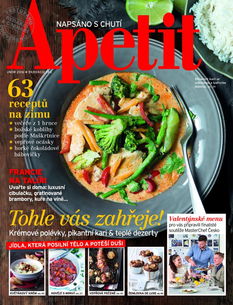Apetit Časopis Apetit, vydání 2/2016