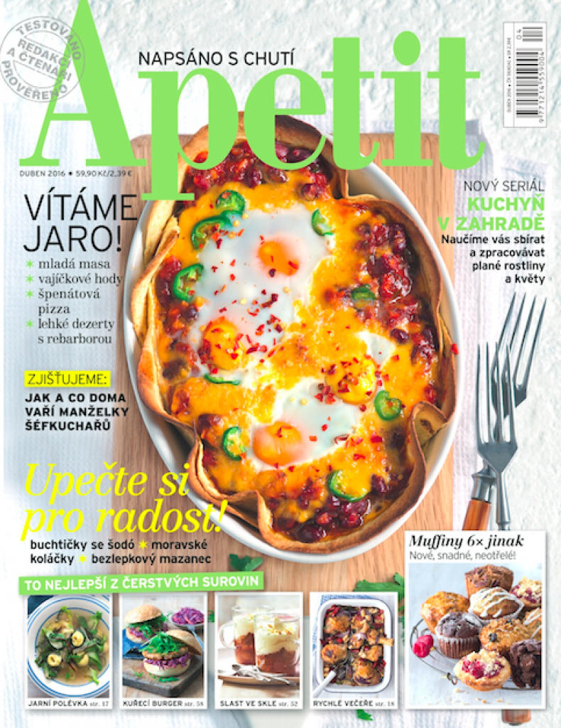 Apetit Časopis Apetit, vydání 04/2016