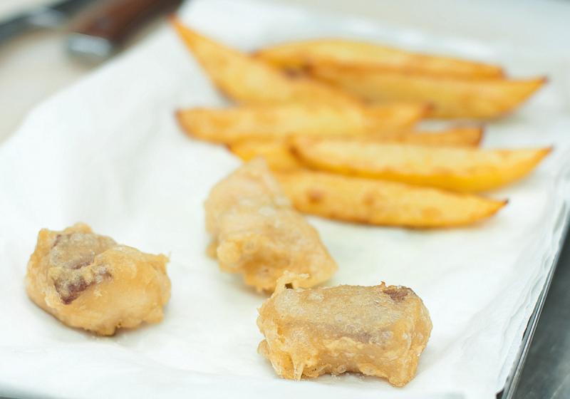 Křupavé fish & chips v pivním těstíčku