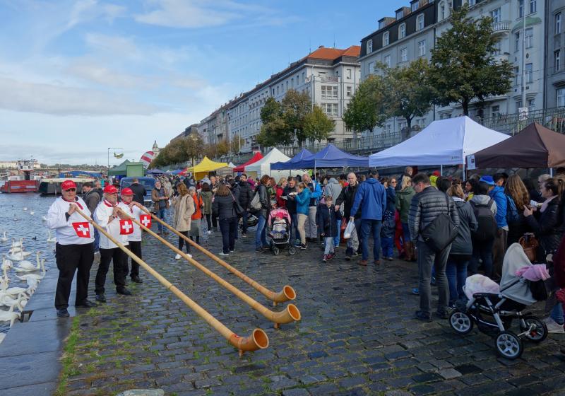 Tipy na víkend 13.–14. 10.: Swiss food festival a jiné akce pro gurmány