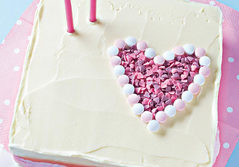 18 receptů na barevné dorty pro děti