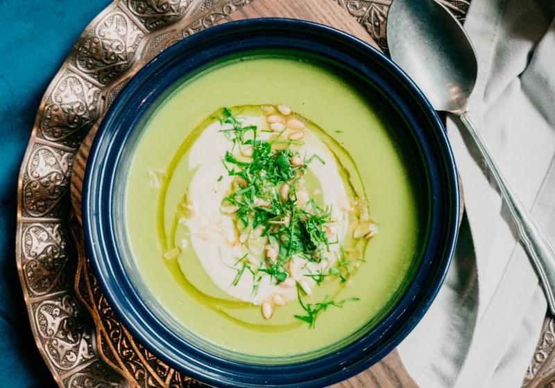 Chřestová polévka: snoubení jemnosti a dokonale vyvážené chuti