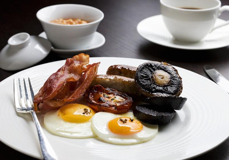 Full English Breakfast neboli anglická snídaně