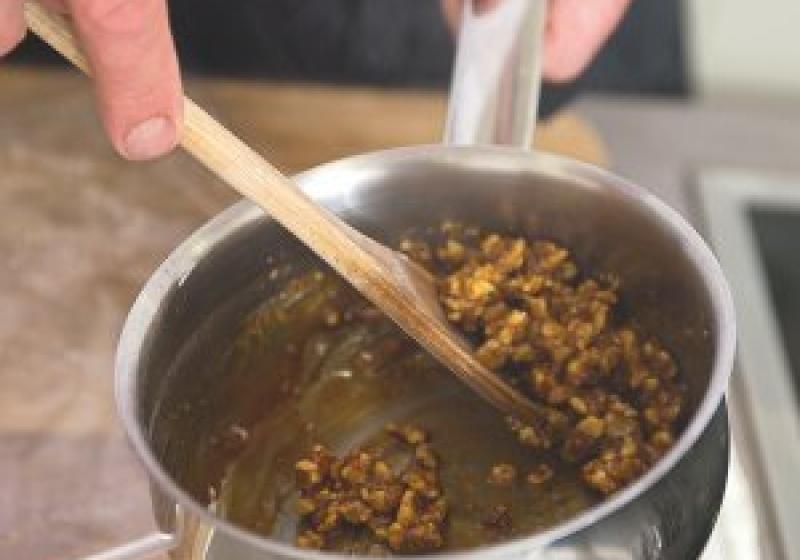 minidezerty eclairs - krok7 - příprava karamelu