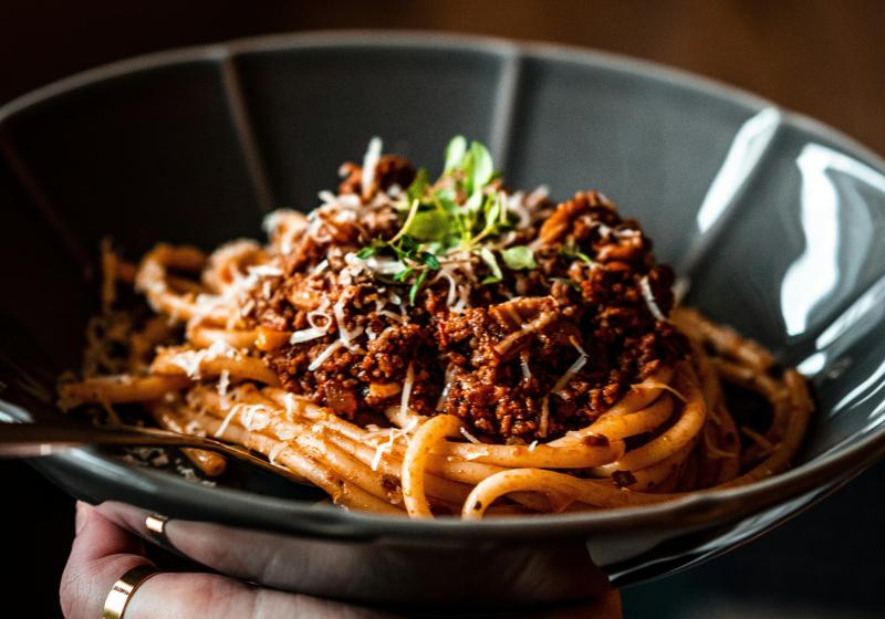Boloňská omáčka se špagetami
