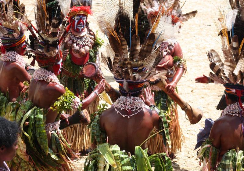 Domorodci Papua Nová Guinea
