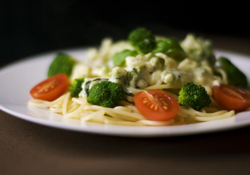 spagety brokolice