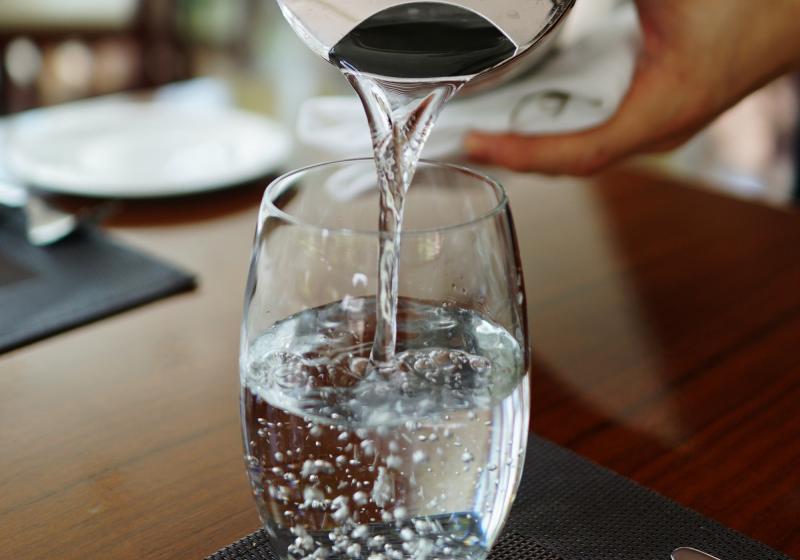 sklenice vody