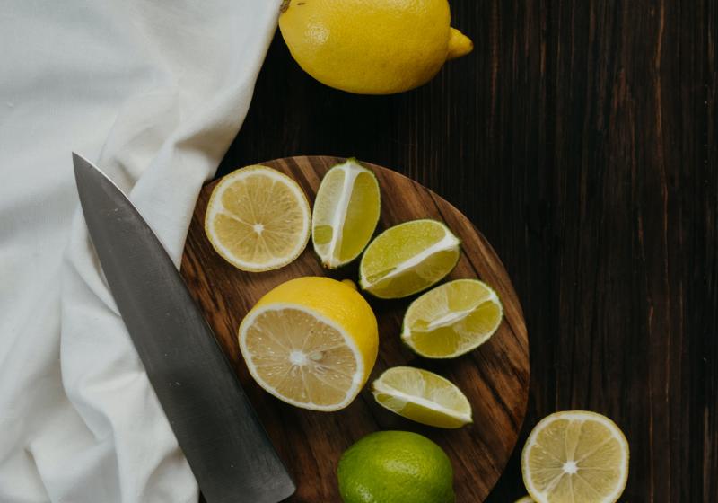 citrony nakrájené