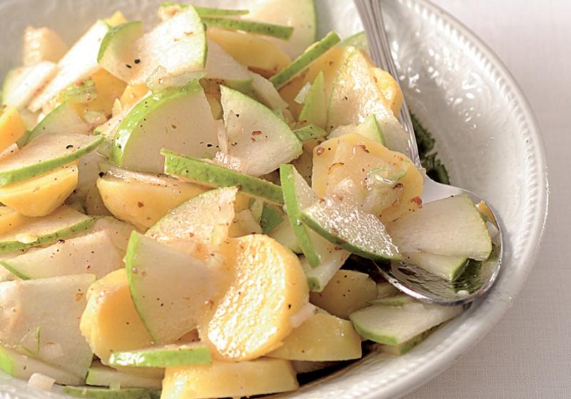 bramborovy salat s hruskami