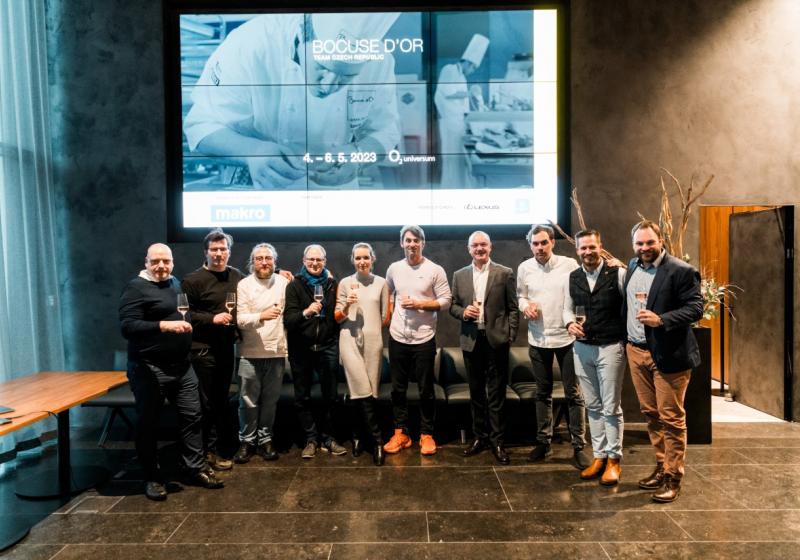 tisková konference k českému národnímu kolu nejprestižnější světové kuchařské soutěže Bocuse d’Or
