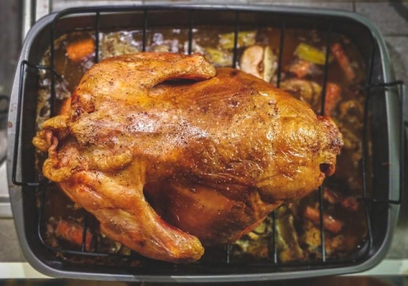 Klasické pečené kuře s nádivkou