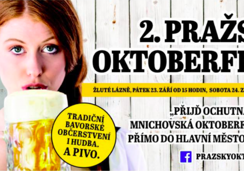 2. ročník pražského Oktoberfestu ve Žlutých lázních