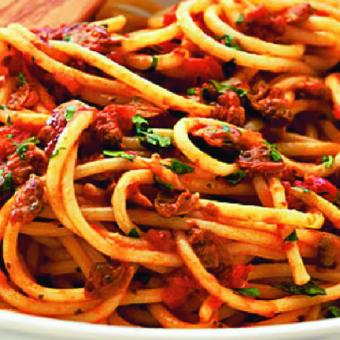 Rychlé špagety s mořskými plody