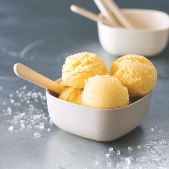Mixovaná mangová zmrzlina
