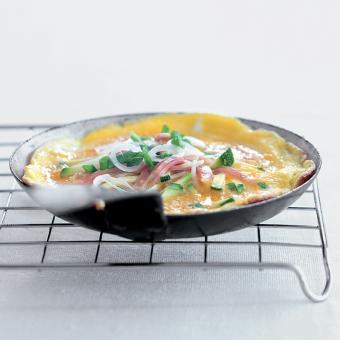 Omeleta s cuketou