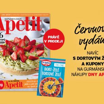 Červnový Apetit právě v prodeji: Dny Apetit i Apetit piknik se blíží