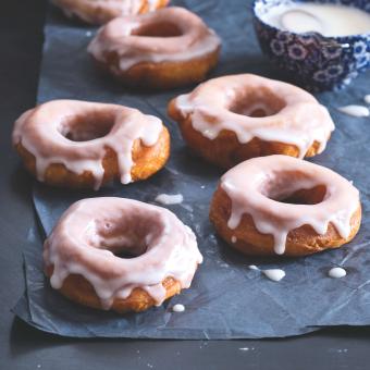 Polévané donuty bez kynutí