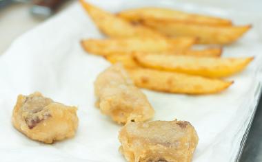 Křupavé fish & chips v pivním těstíčku