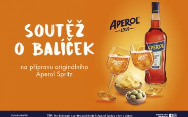 SOUTĚŽ o 3 balíčky Aperol Spritz