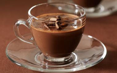 Horká čokoláda s vanilkou