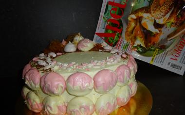 Pusinkový dort k 15. narozeninám Apetitu