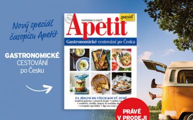 Právě vychází Apetit speciál – Gastronomické cestování po Česku