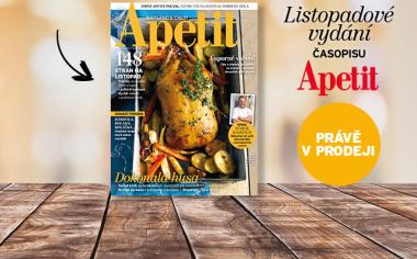Listopadovým vydáním časopisu Apetit proti podzimním plískanicím i smutku! 